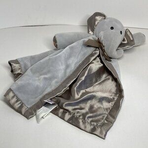 Scentsy Buddy Eva Elephant Lovey Gray Security Blanket Baby Plush Animal